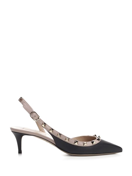 valentino slingback black