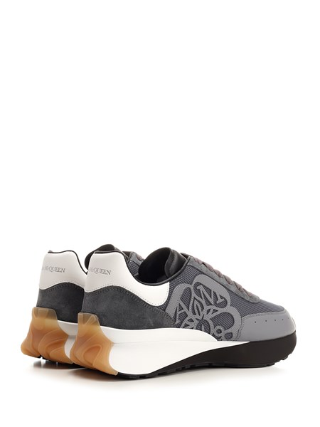 Sprint Runner mesh and suede sneakers