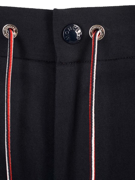 Mens Ribbed Velvet Pants by Moncler Basic  Coltorti Boutique