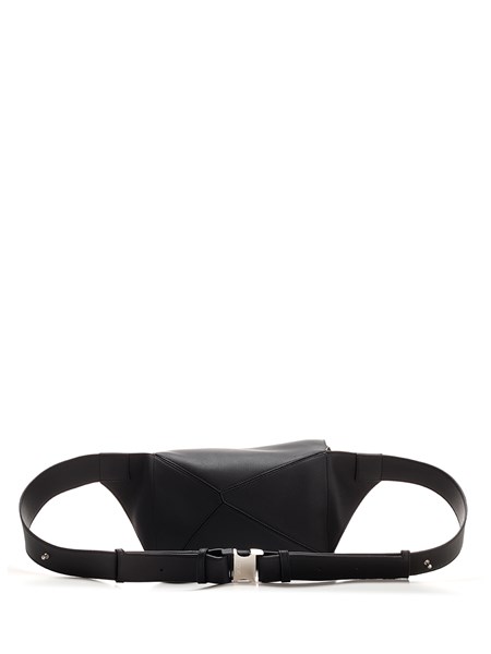 Black Puzzle leather belt bag, LOEWE