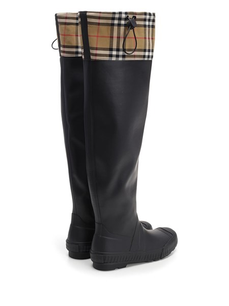 burberry knee high rain boots