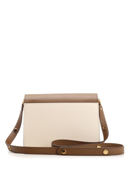 Marni Trunk Shoulder Bag In Off White