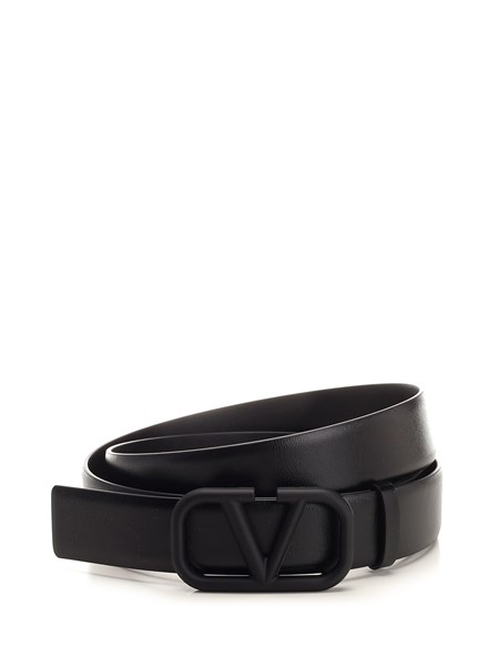 Valentino Garavani - Belt for Man - Black - 3Y2T0Q90WQG-0NO