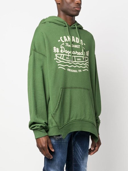 Dsquared 2 Cotton hoodie for Men - US | Al Duca d'Aosta