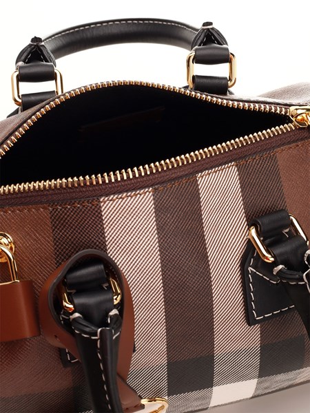 Burberry Nova Check Bowling Bag in Very Good Condition 