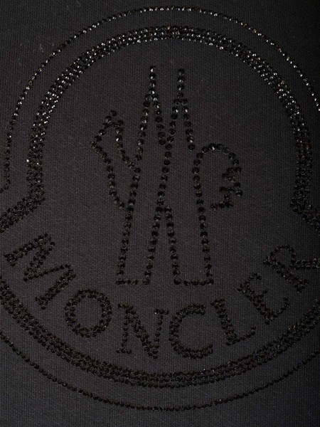 MONCLER Logo sweatshirt with crystals