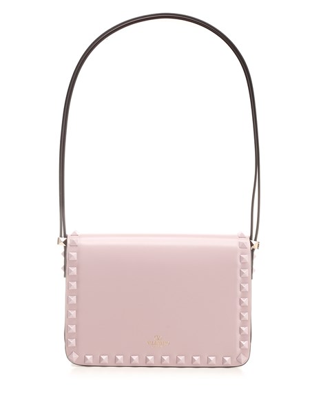 Valentino Tonal Rockstud Leather Clutch Bag