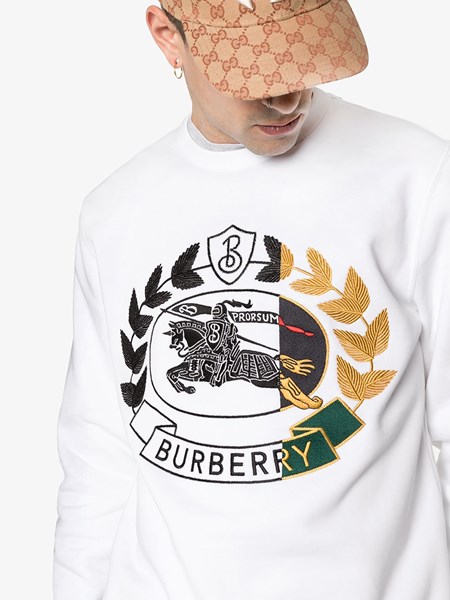 burberry big logo sweatshirt