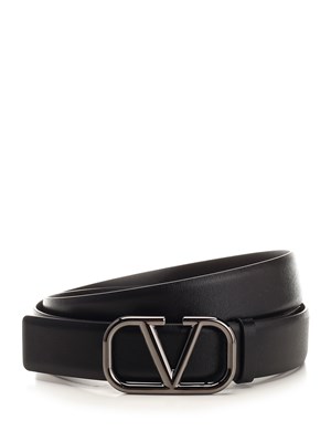 Valentino Garavani - Belt for Man - Black - 3Y2T0Q90WQG-0NO