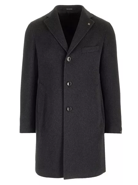 Wool and cashmere coat