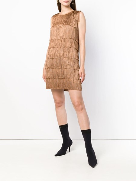 all over fringe dress