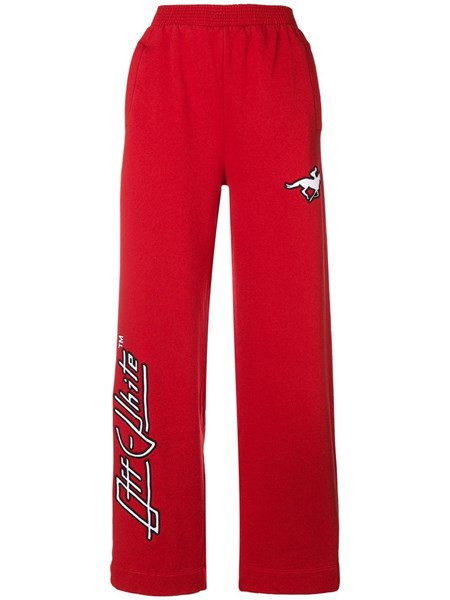 off white red sweatpants