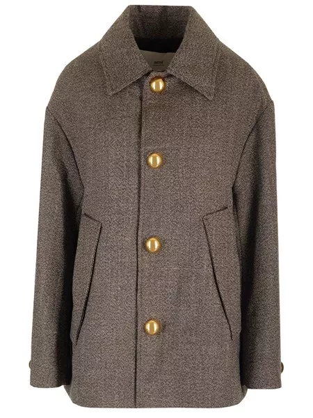【Ami】wool and cotton caban Ami Wool and cotton caban for Women - US | Al Duca d'Aosta