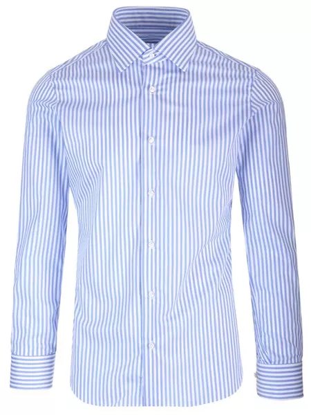 Barba Journey line cotton oxford shirt for Men - US | Al