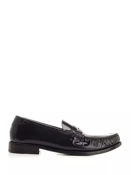 Saint Laurent Uomo Mocassini le loafer in pelle lucida Al Duca d